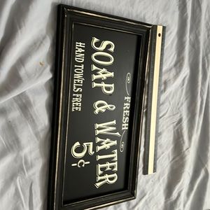 Soap & Water Picture